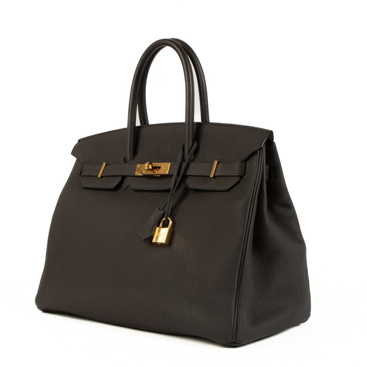 Hermès Birkin 35 Togo Gris Éléphant GHW