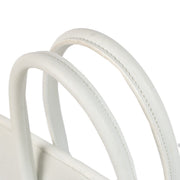 shop 100% authentic second hand Hermès HSS Birkin 35 White Taurillon Clemence Leather & Biscuit Interior PHW on Labellov.com