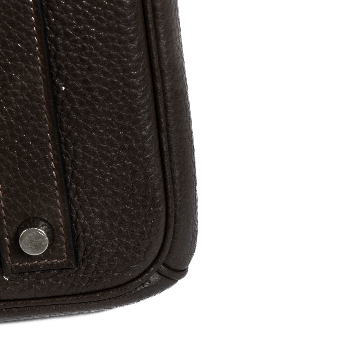 Hermès Birkin 40 Ebene Veau Togo PHW