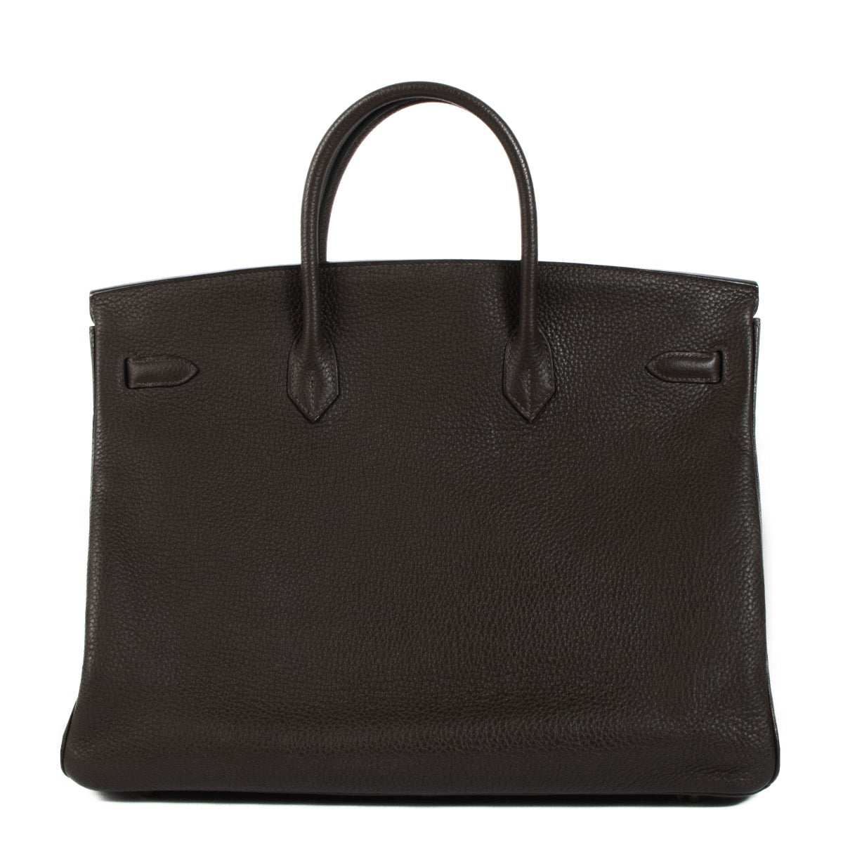 Buy your authentic designer Hermès Birkin 40 Brun Veau Togo PHW for the best price at Labellov with worldwide shipping.