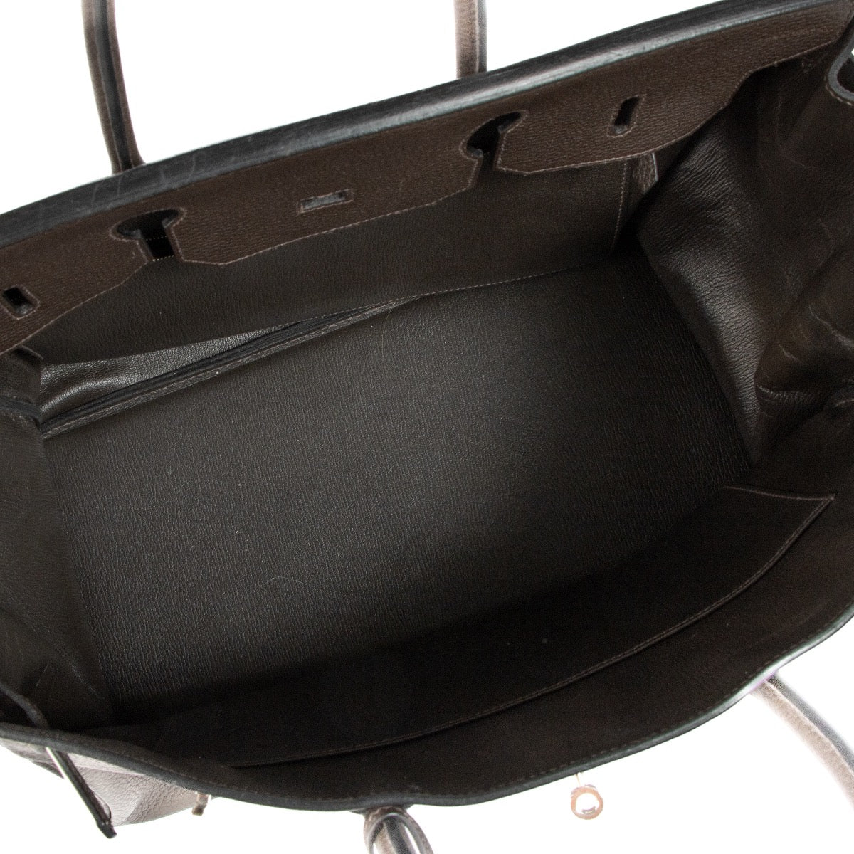 Hermès Birkin 40 Ebene Veau Togo PHW