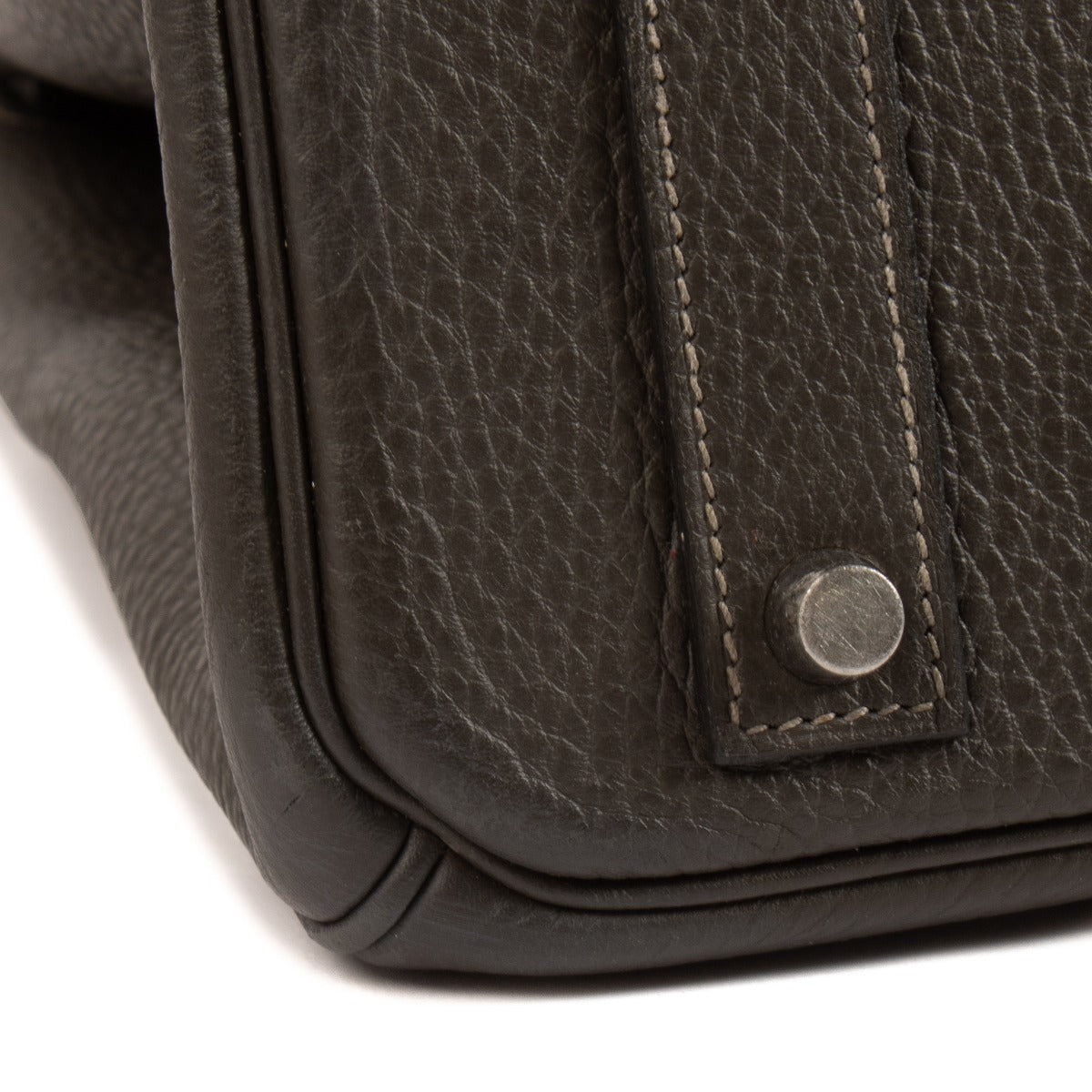 Hermès Birkin 40 Graphite Taurillon Clemence PHW