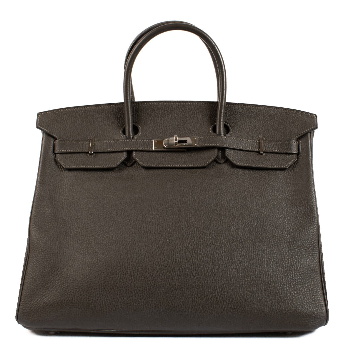 Hermès Birkin 40 Graphite Taurillon Clemence PHW