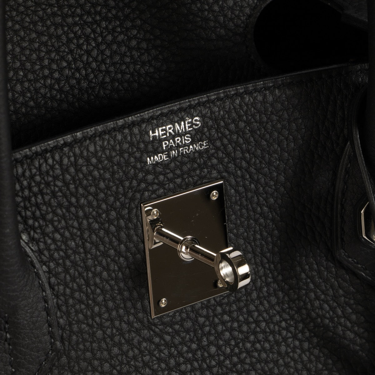 shop 100% authentic second hand Hermès Birkin 40 Black Veau Togo PHW on Labellov.com