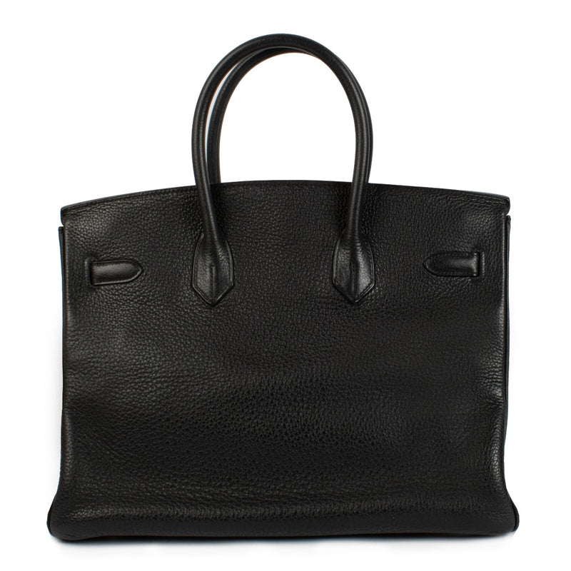 Hermès Birkin 35 Black Togo PHW