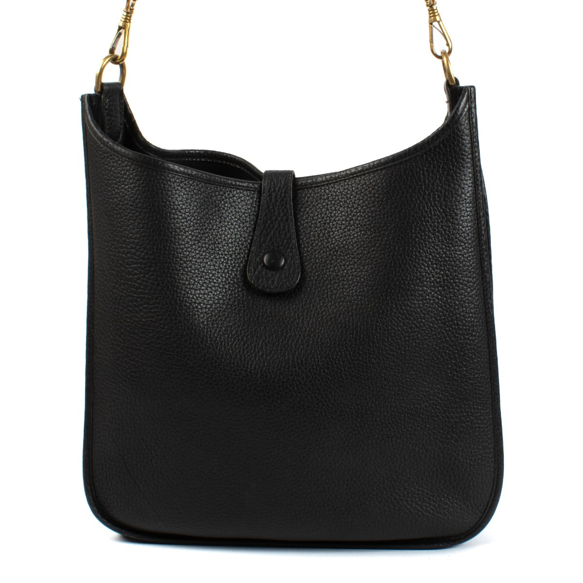 Hermès Vintage Evelyne 33 Zwart Taurillon Clemence GHW