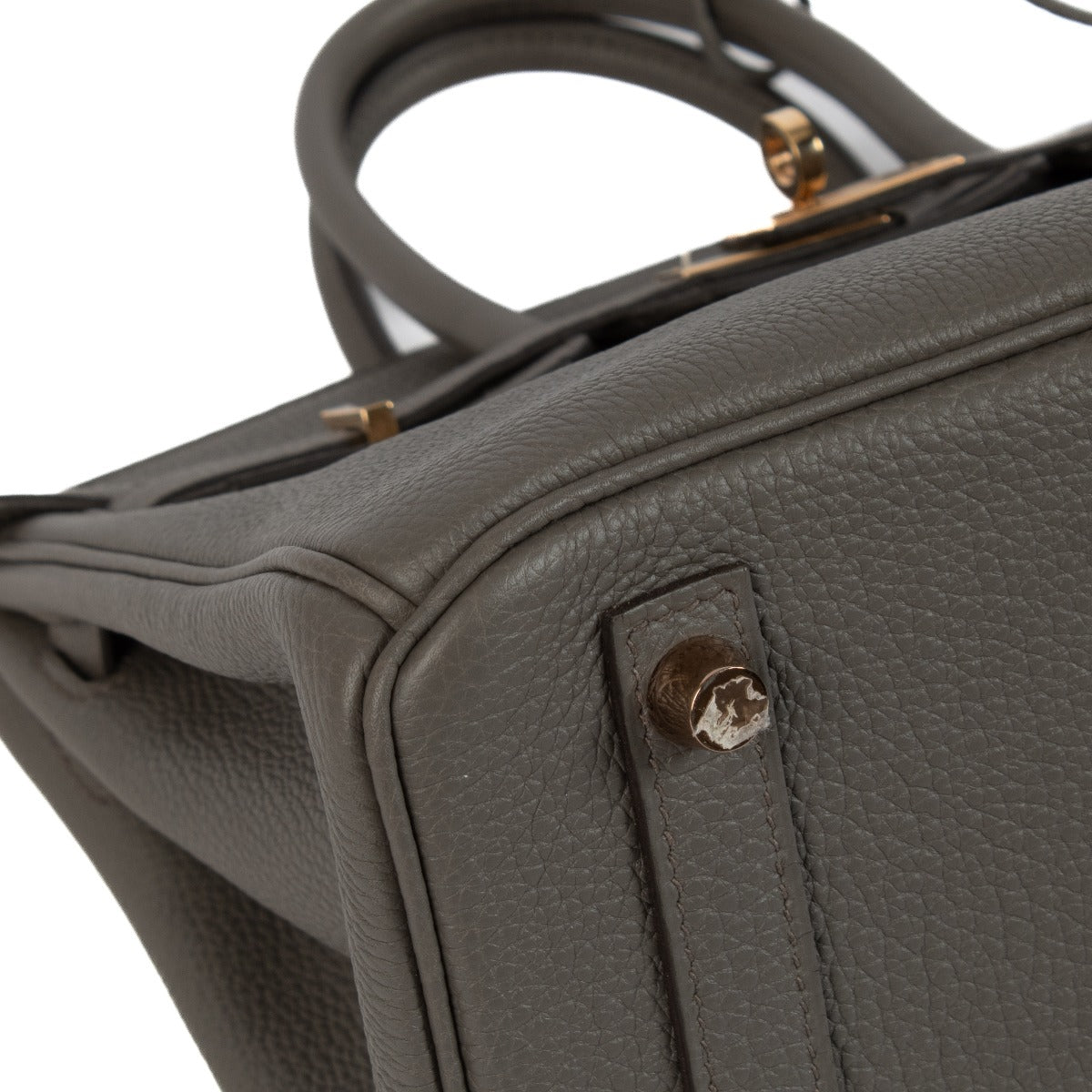 Hermès Birkin 25 Gris Etain Togo RGHW