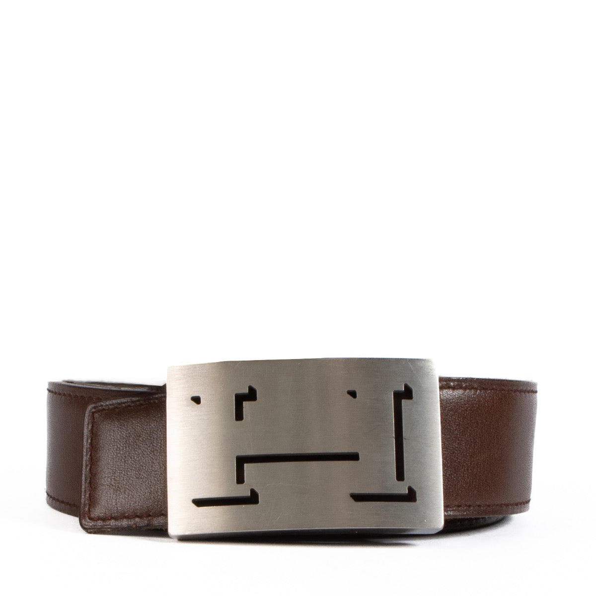 Shop 100% authentic secondhand Hermès Brown H Belt - Size 90 on Labellov.com