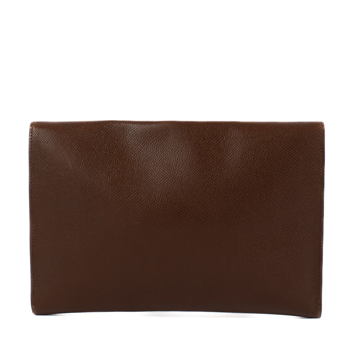Hermès Noisette Veau Grain Lisse Rio Clutch