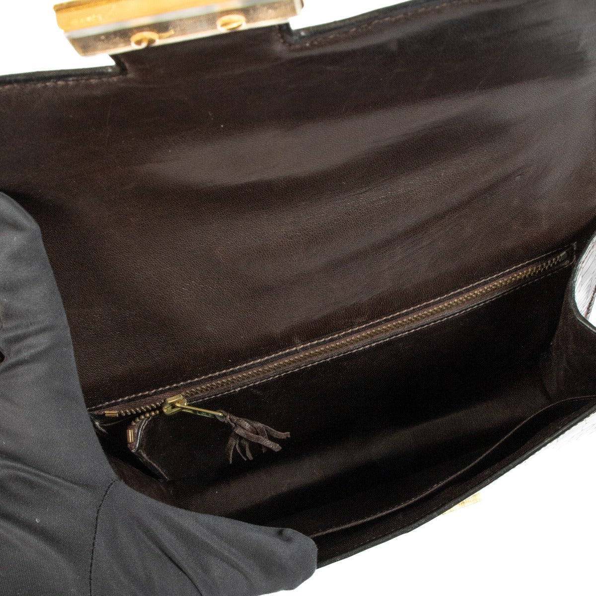 Hermès Constance 23 Bruin Porosus Krokodil GHW