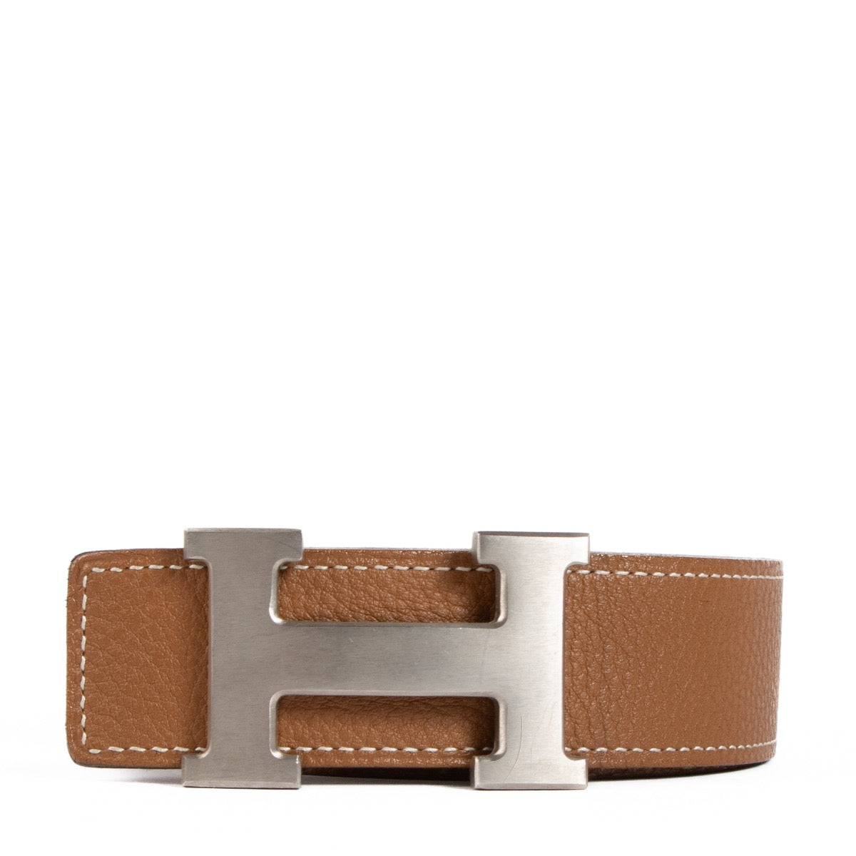 Shop 100% authentic secondhand Hermès Gold Belt Constance H - Size 95 on Labellov.com