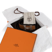 Shop 100% authentic secondhand Hermès Gold Belt Constance H - Size 95 on Labellov.com