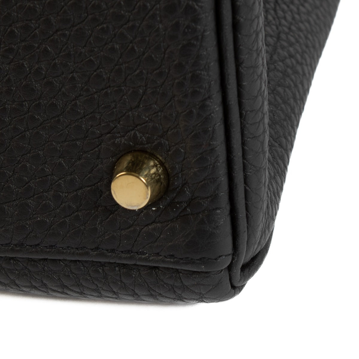Hermès Kelly 32 Black Taurillon Clemence GHW