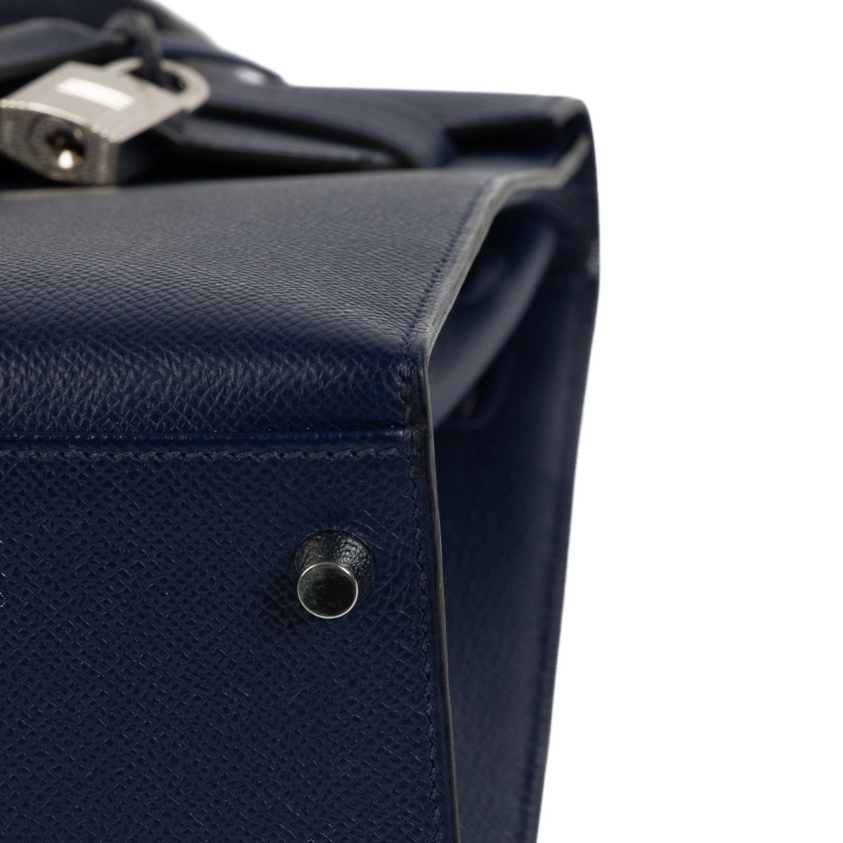 Hermès Kelly 32 Bleu Saphir Epsom PHW