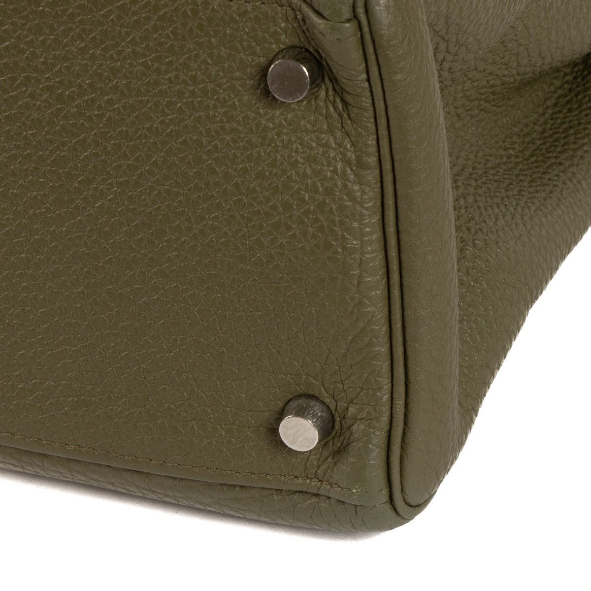 shop 100% authentic second hand Hermès Kelly 35 Olive Togo PHW on Labellov.com