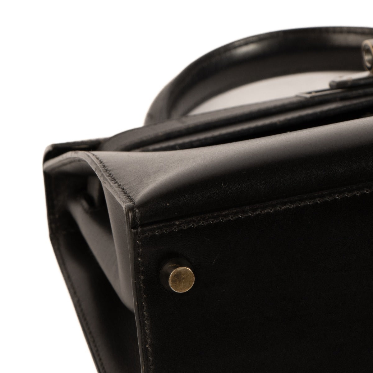 Hermès Kelly 28 Box Noir RHW