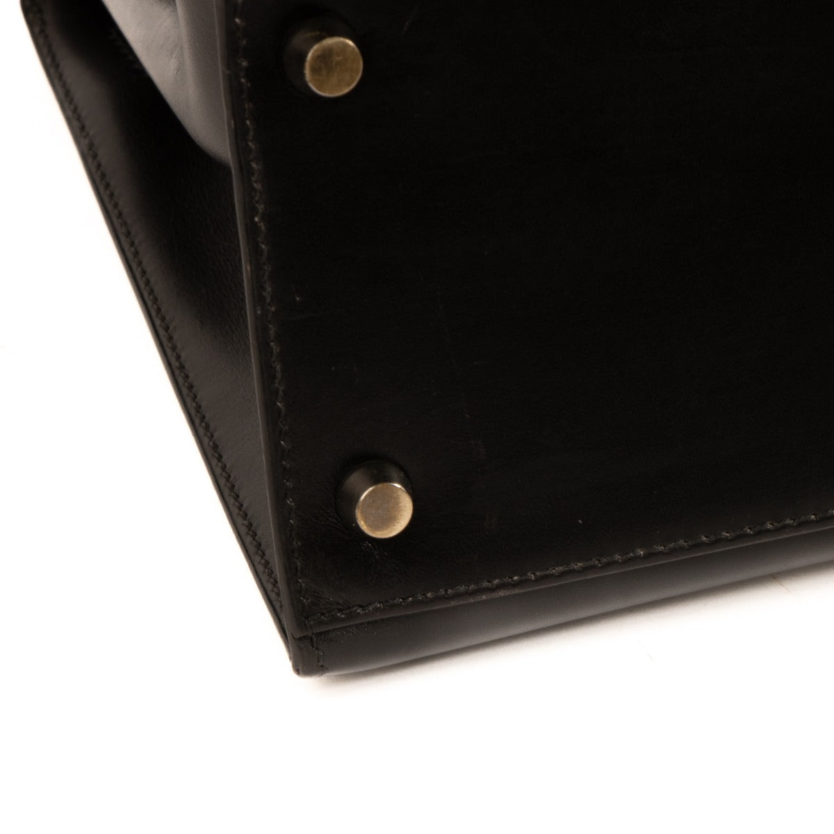 Hermès Kelly 28 Box Noir RHW