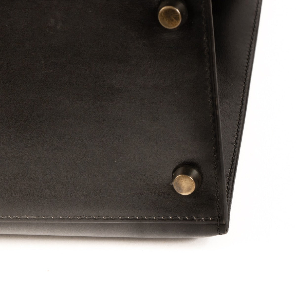 Hermès Kelly 28 Box Noir RHW