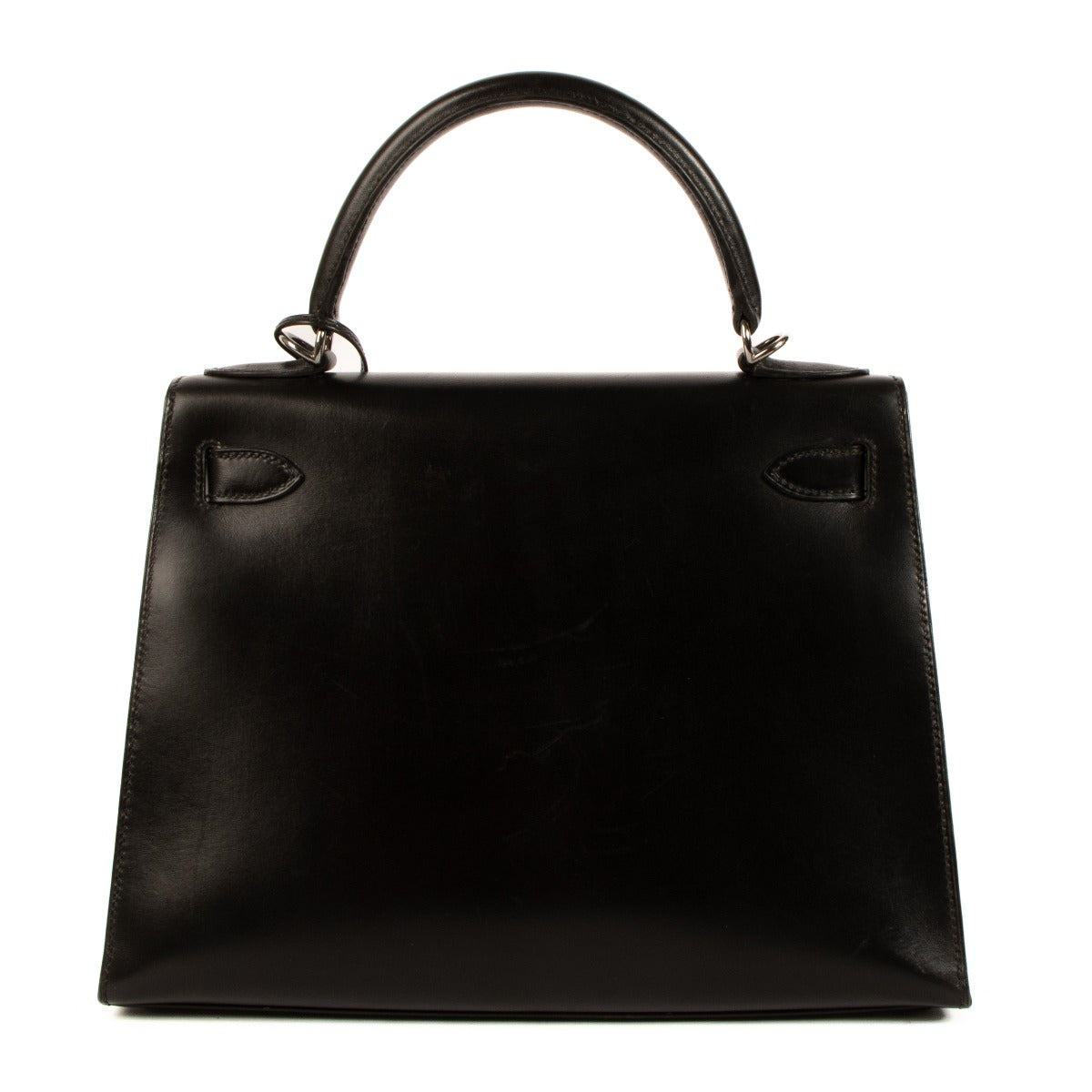 Hermès Kelly 28 Box Noir RHW