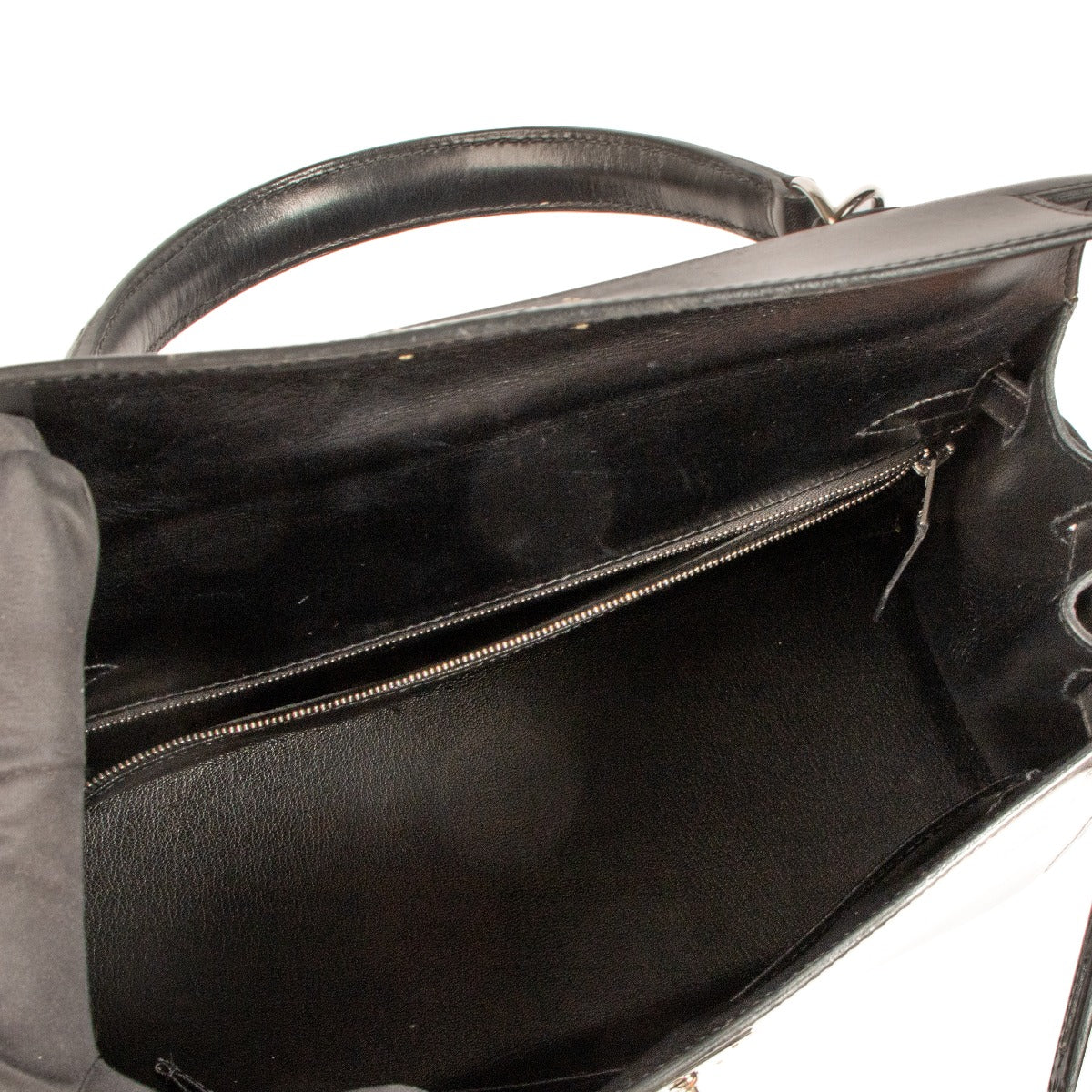 Hermès Kelly 28 Box Noir RHW