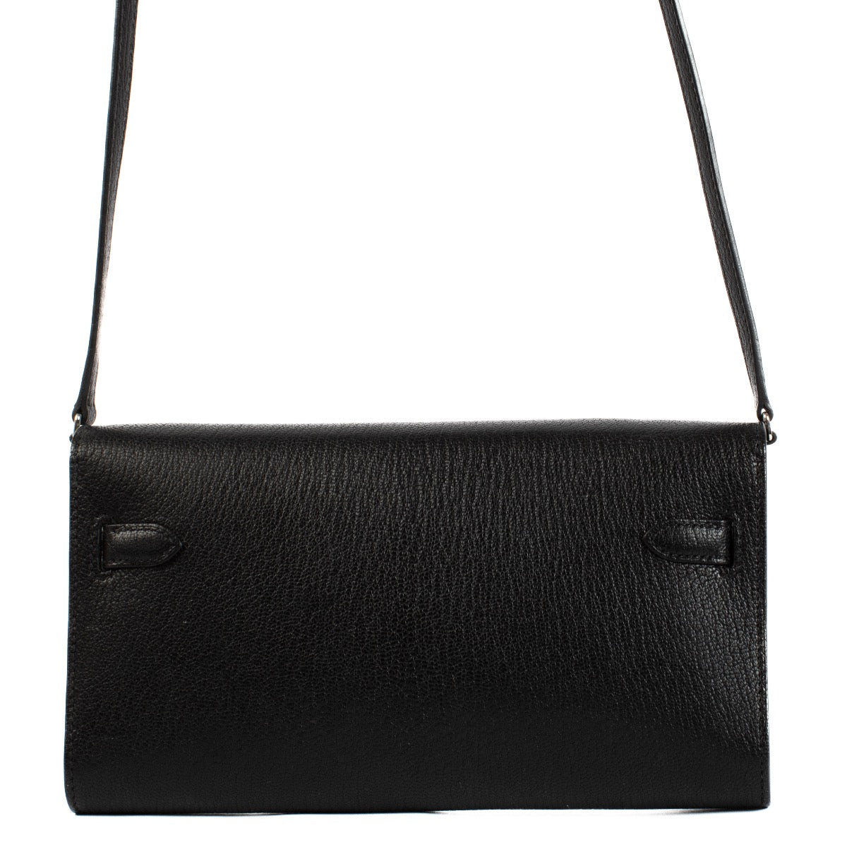 Shop authentic second hand Hermès Kelly To Go Wallet Black Chevre Mysore on www.labellov.com
