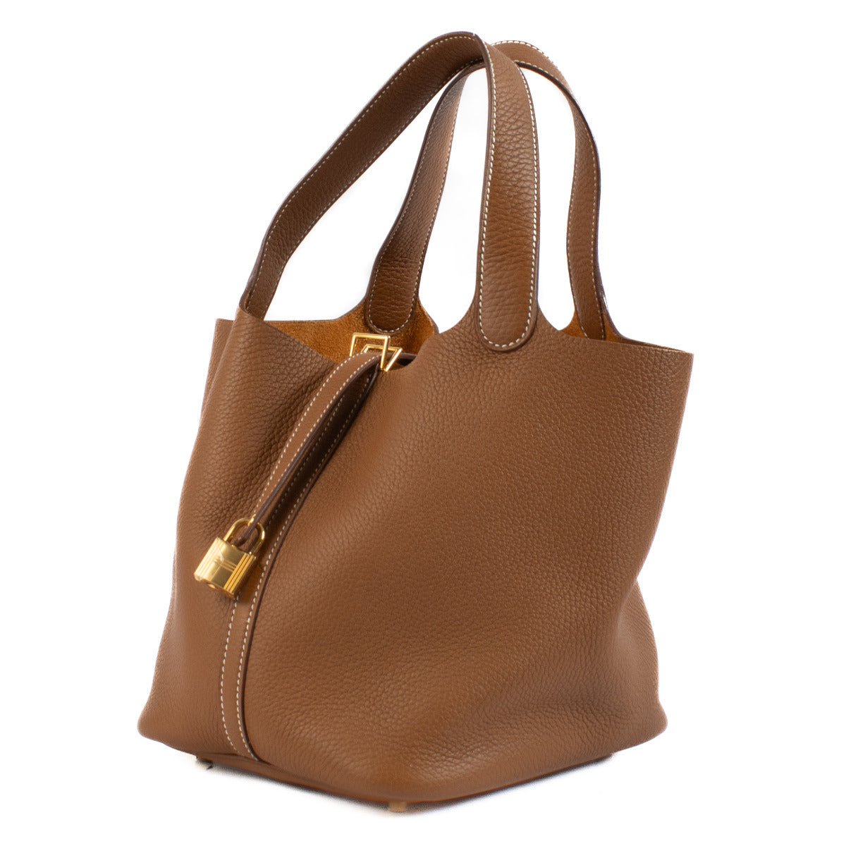 Hermès Picotin Lock 22 Goud Taurillon Clemence GHW