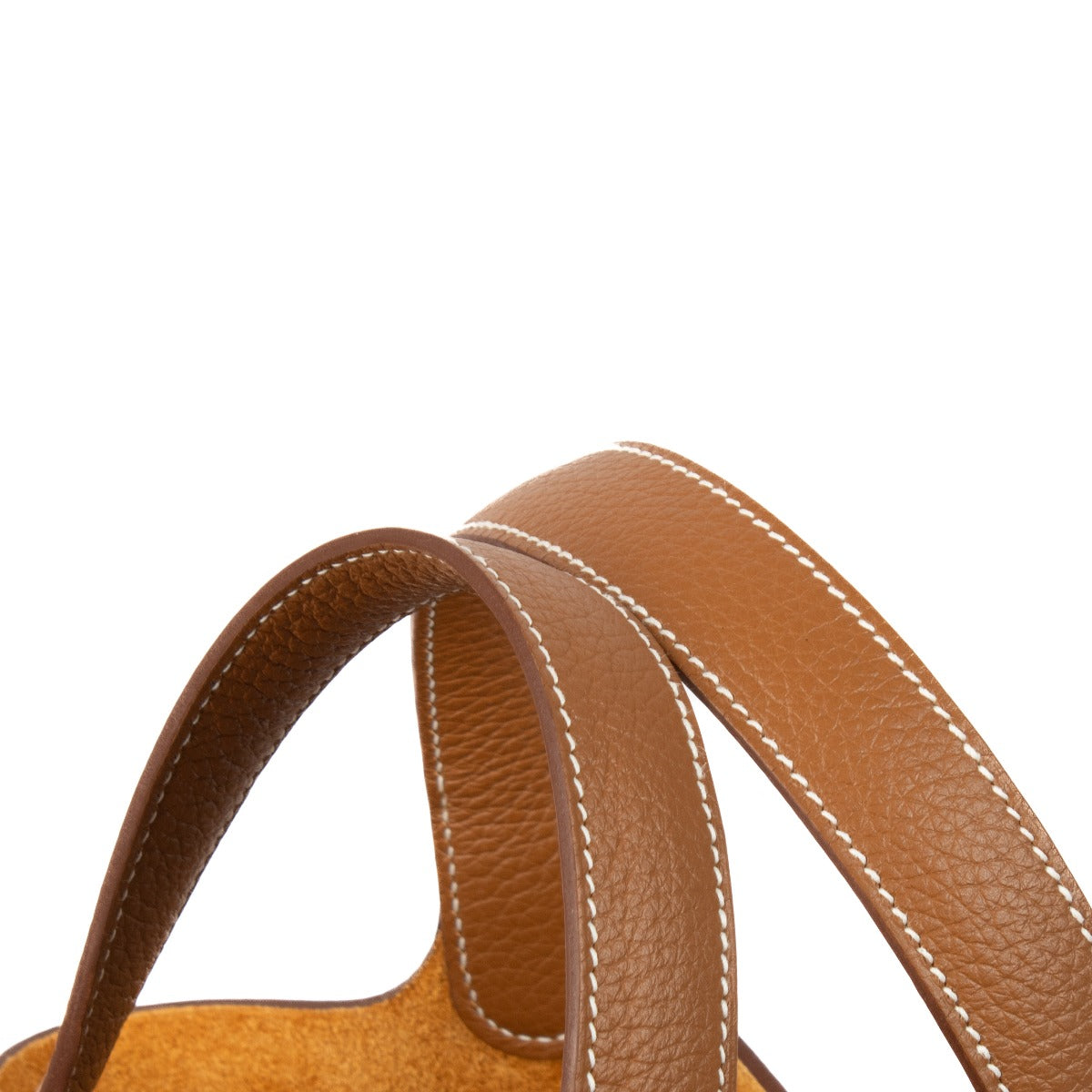 Shop 100% authentic Hermès Brown Picoton Gold GHW Top handle at Labellov.com.