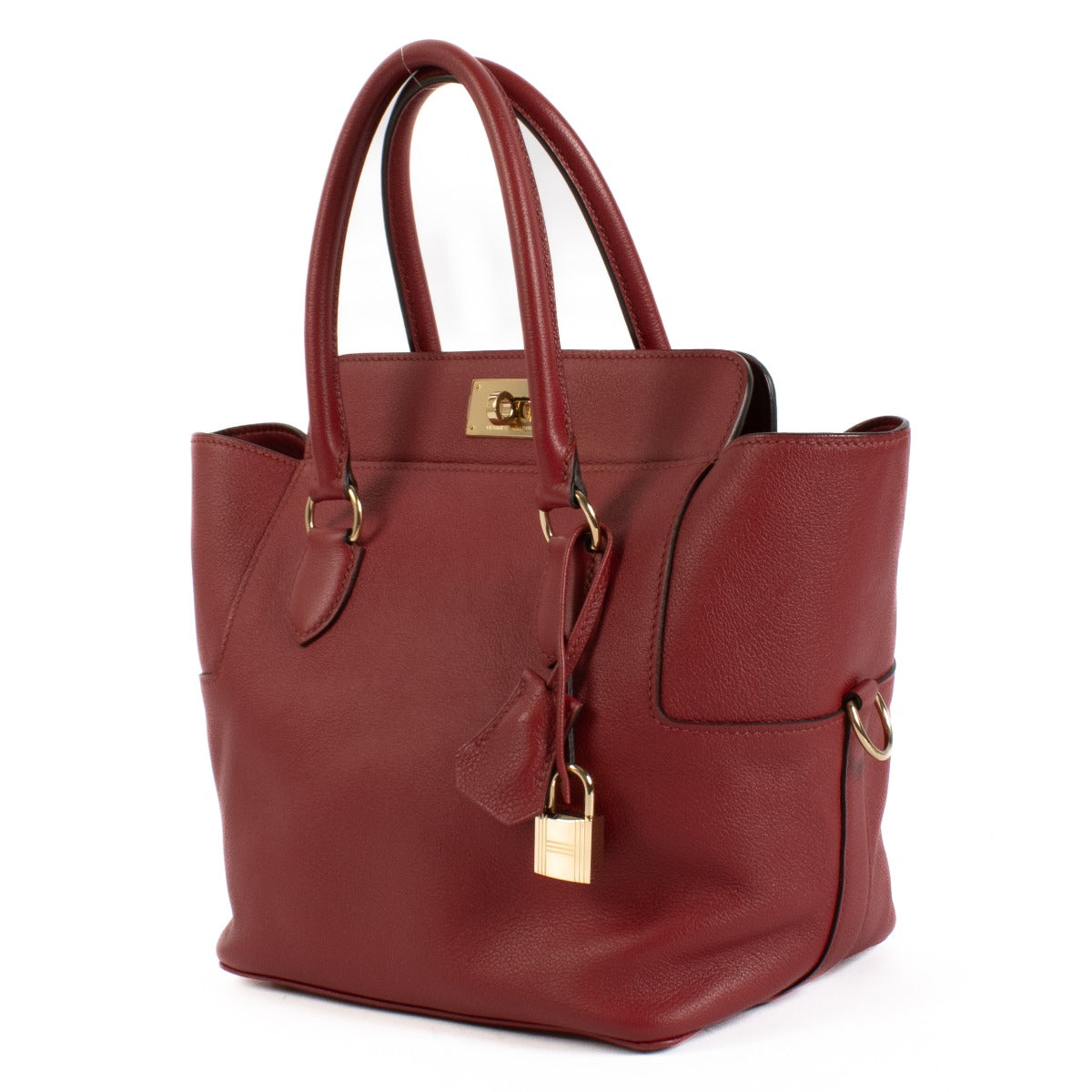 Hermès Toolbox 20 Rouge Grenat Evercolor GHW