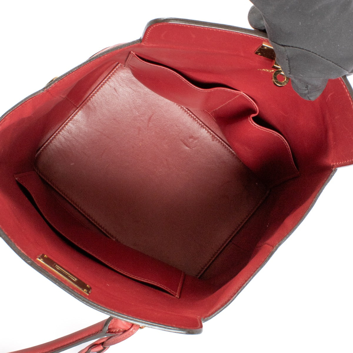 Hermès Toolbox 20 Rouge Grenat Evercolor GHW