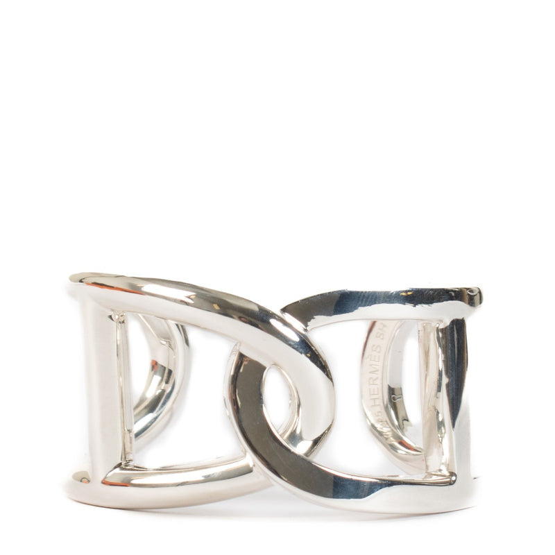 Hermès Sterling Silver Chythère Bracelet