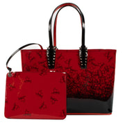 Shop 100% authentic secondhand Christian Louboutin Red Patent Leather Cabata Tote Bag on Labellov.com