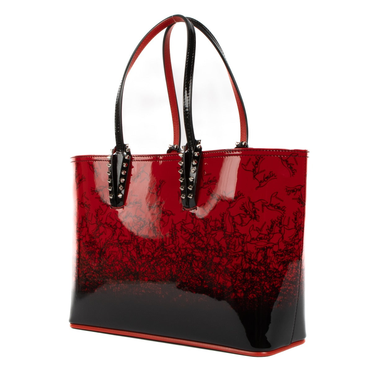 Shop 100% authentic secondhand Christian Louboutin Red Patent Leather Cabata Tote Bag on Labellov.com
