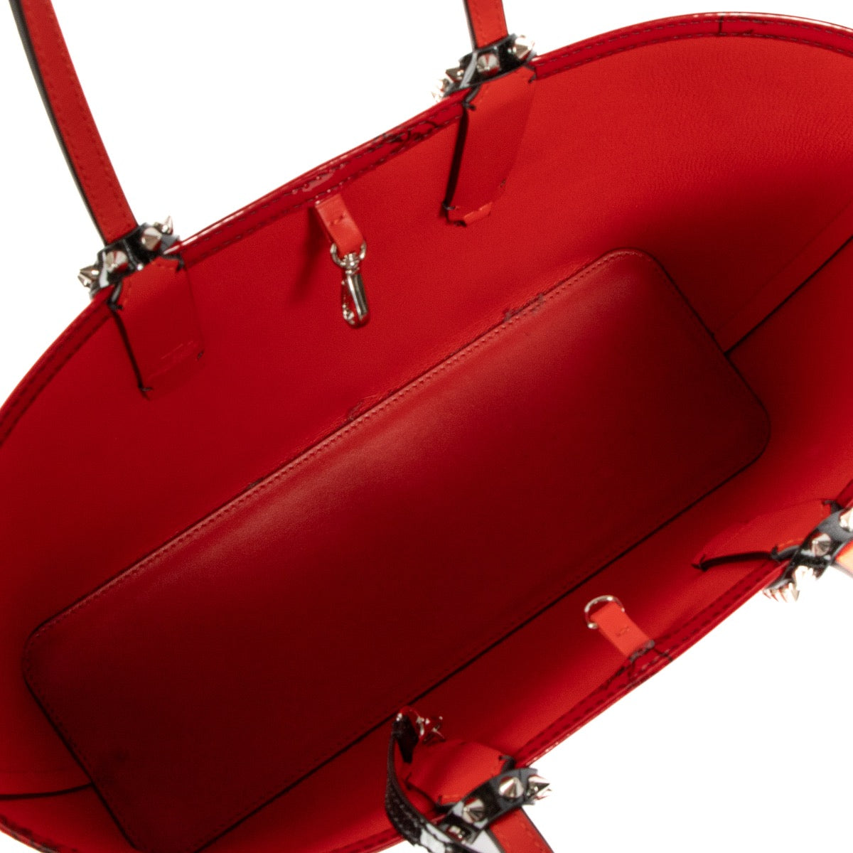 Shop 100% authentic secondhand Christian Louboutin Red Patent Leather Cabata Tote Bag on Labellov.com