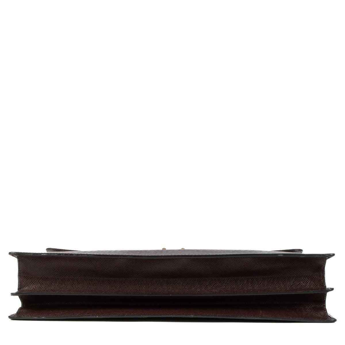 Serviette Louis Vuitton Robusto en cuir Taïga bordeaux