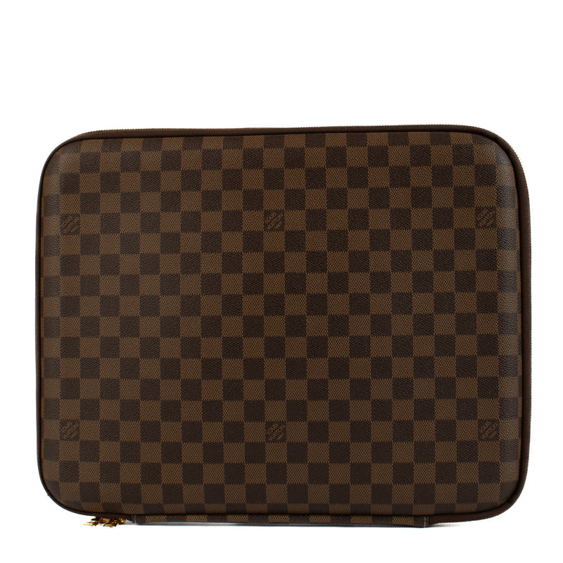 Louis Vuitton Damier Ebene Laptop Sleeve