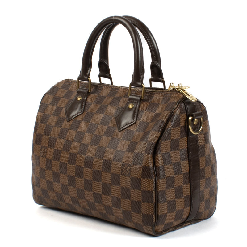 Louis Vuitton Damier Ebene Speedy Bandoulière 25