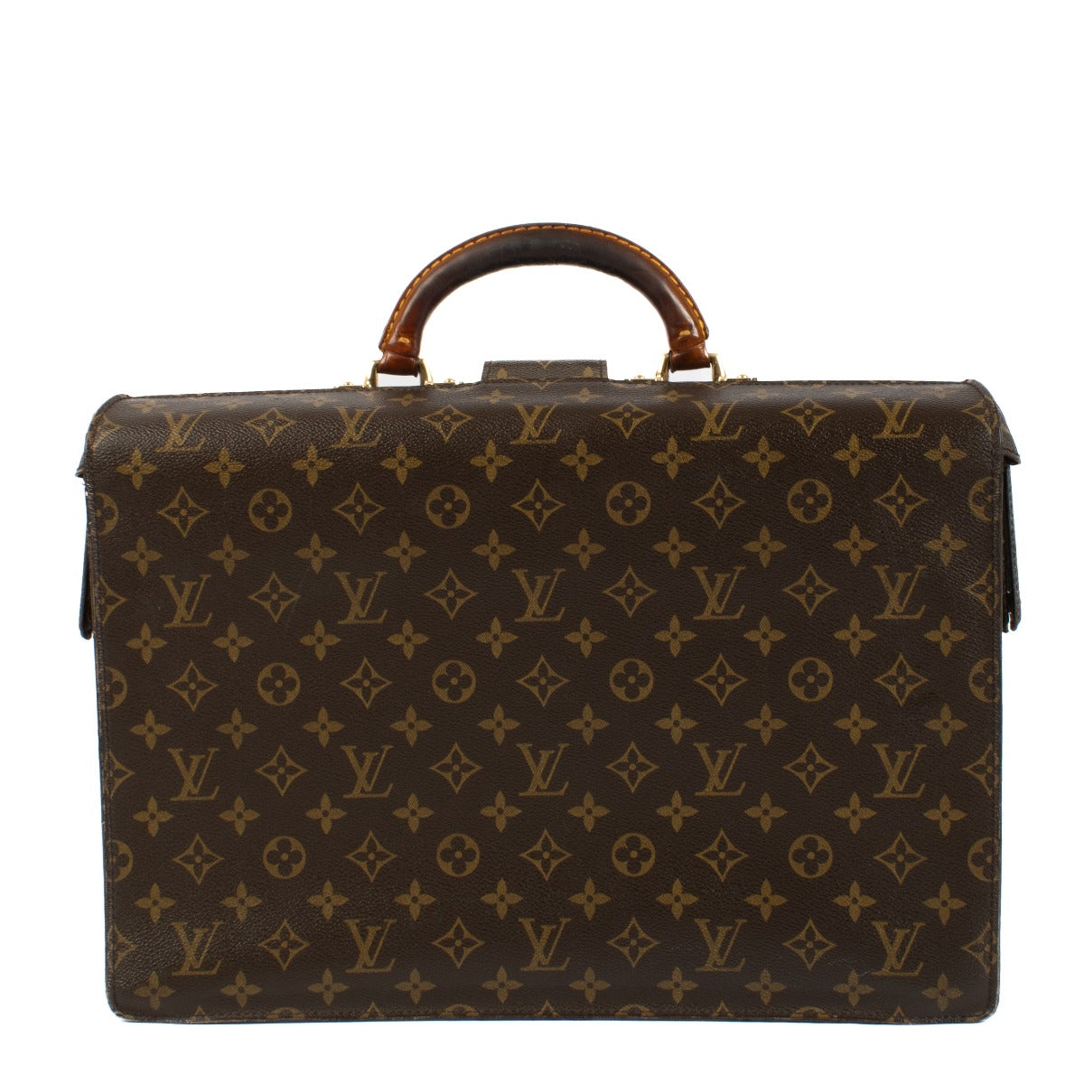Louis Vuitton Monogram Serviette Fermoir Aktetas