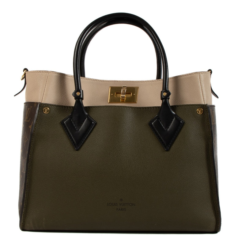 Shop 100% authentic Louis Vuitton Monogram Green On My Side at Labellov.com.