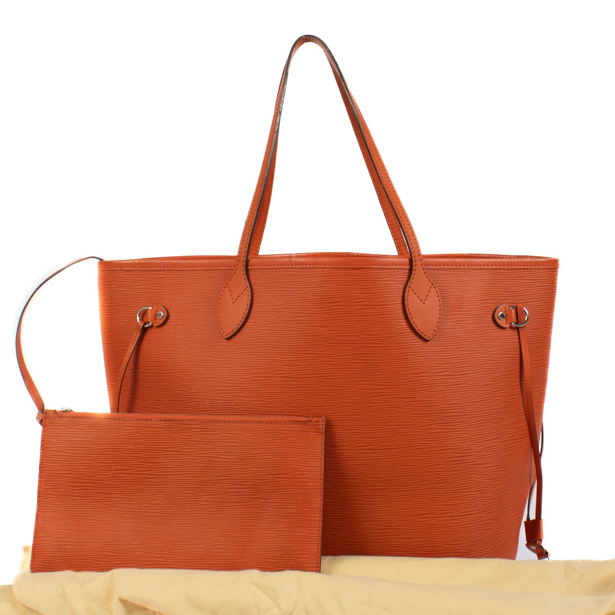 Louis Vuitton Piment Epi Leather Neverfull MM Bag