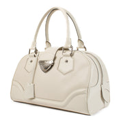 shop 100% authentic second hand Louis Vuitton White Epi Leather Montaigne GM Bowling Bag on Labellov.com