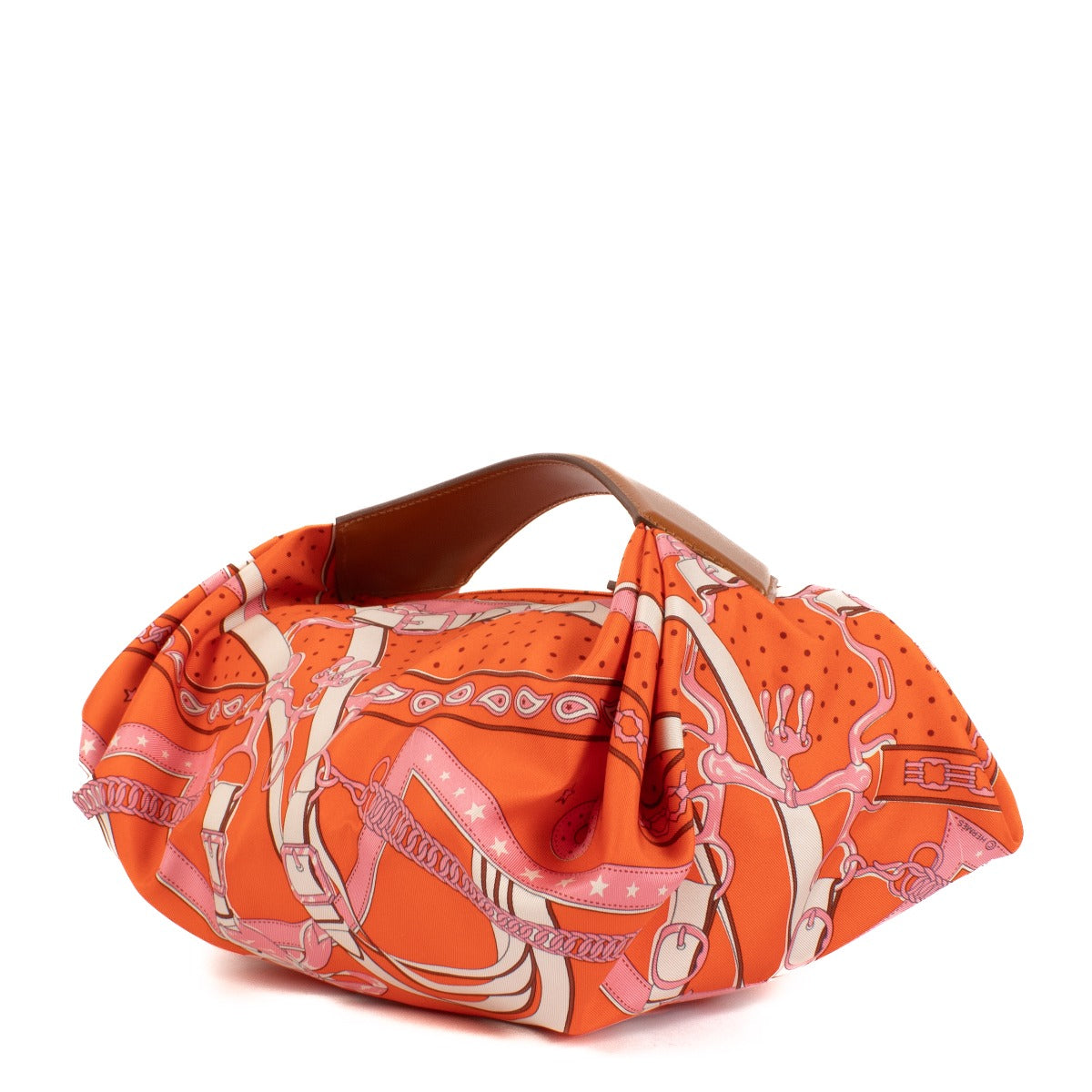 Hermès Orange Poppy La Promenade du Matin Balusoie Tas