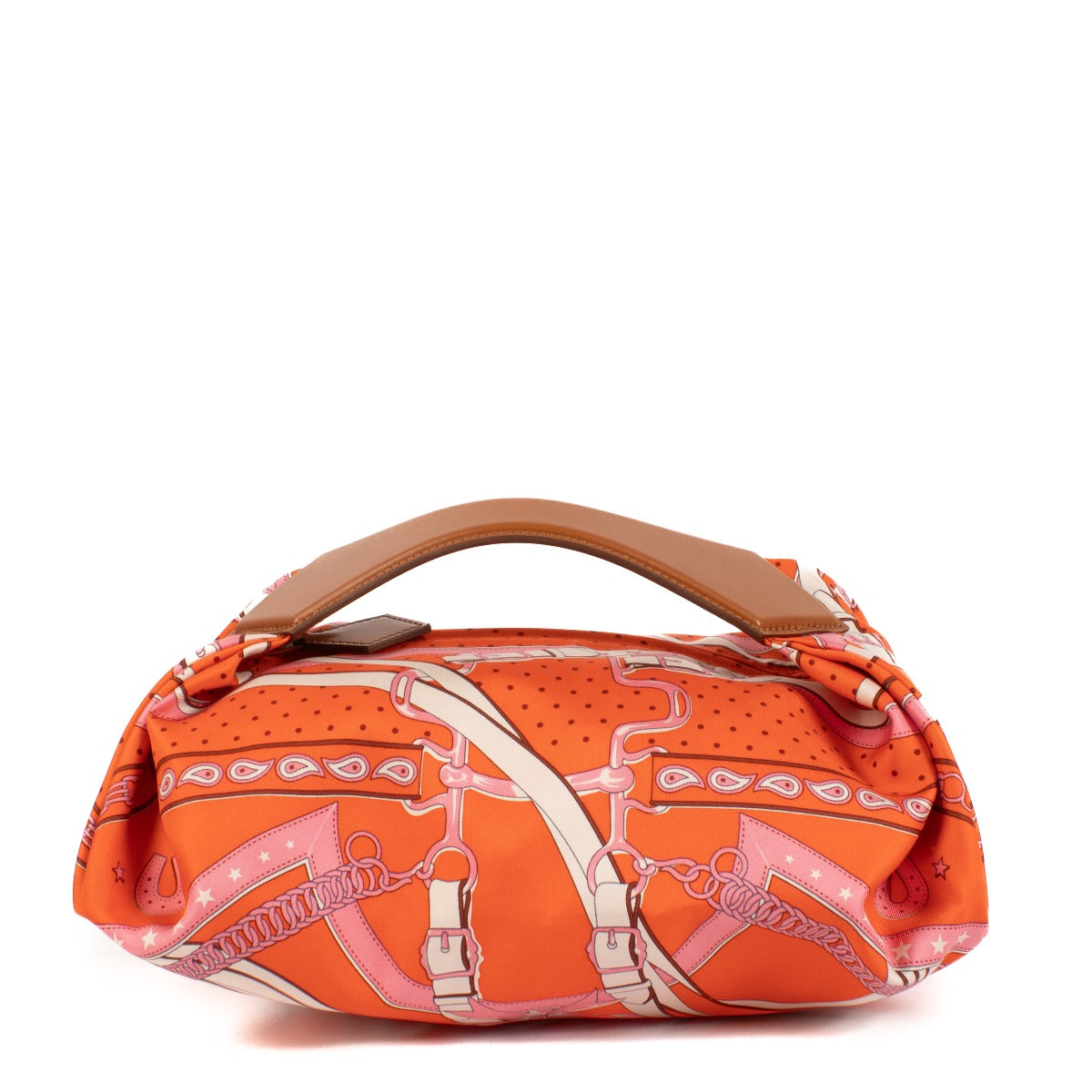 Hermès Orange Poppy La Promenade du Matin Balusoie Tas