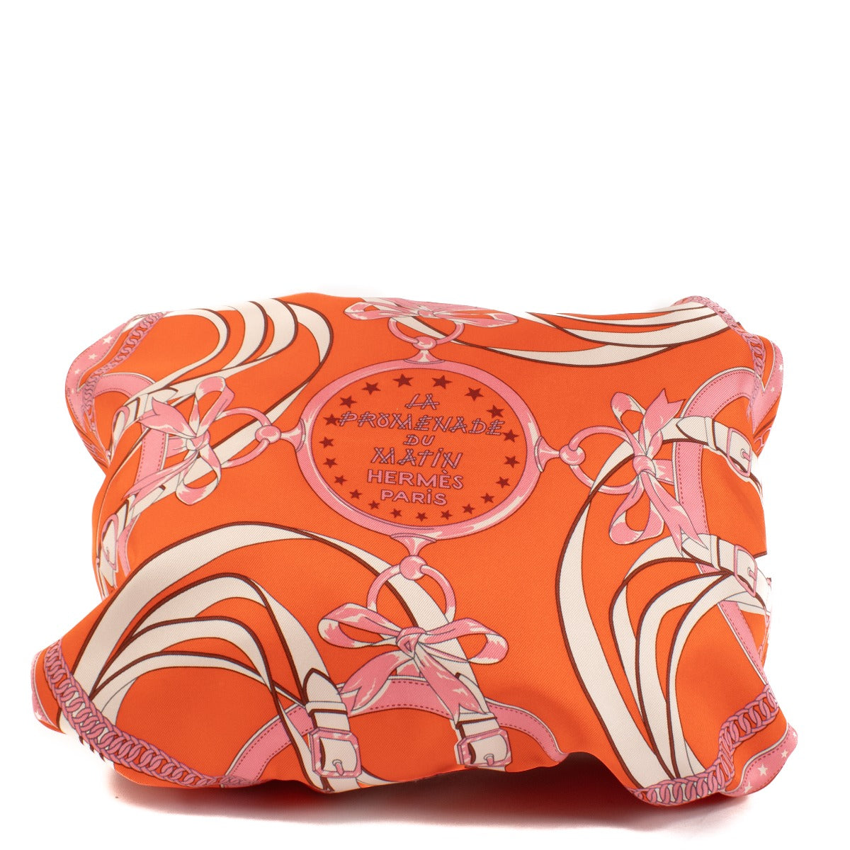 Hermès Orange Poppy La Promenade du Matin Balusoie Tas