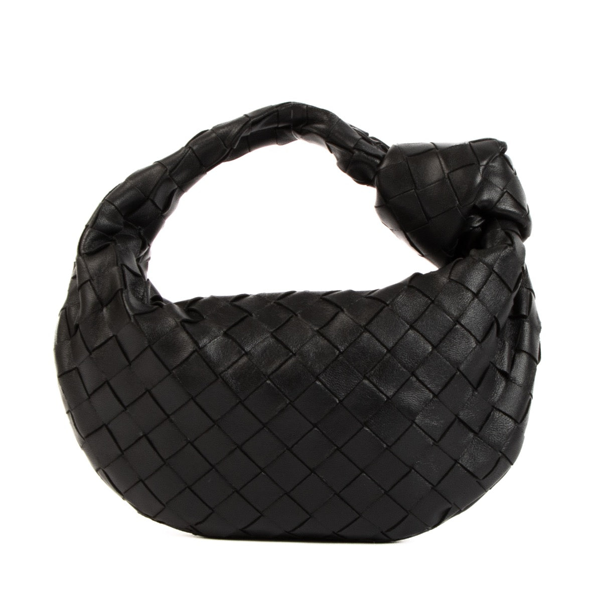 shop 100% authentic second hand Bottega Veneta Black Mini Jodie bag on Labellov.com