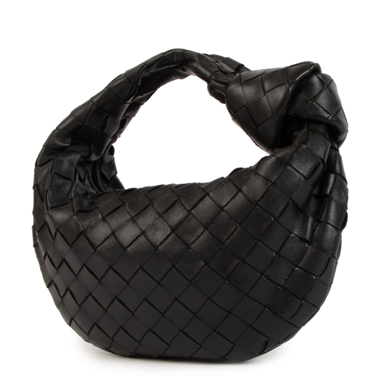 shop 100% authentic second hand Bottega Veneta Black Mini Jodie bag on Labellov.com