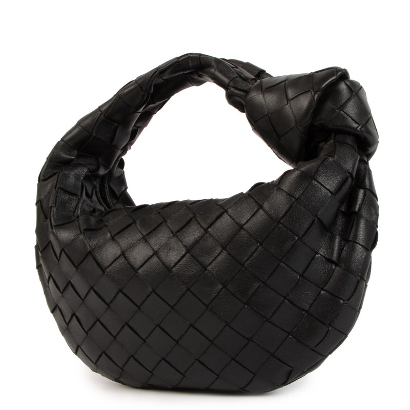 shop 100% authentic second hand Bottega Veneta Black Mini Jodie bag on Labellov.com