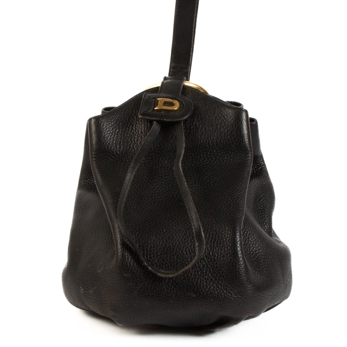 Shop 100% authentic second-hand Delvaux Black Roses Des Vents Bucket Bag on Labellov.com