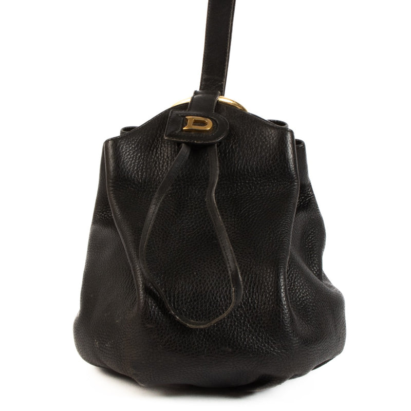 Shop 100% authentic second-hand Delvaux Black Roses Des Vents Bucket Bag on Labellov.com