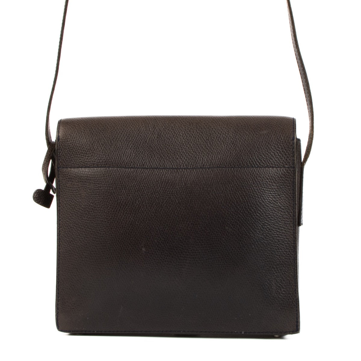 Shop 100% authentic second-hand Delvaux Brown Vintage Crossbody Bag on Labellov.com