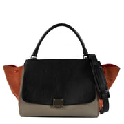 Shop now your favourite 100% authentic Celine Tri-Color Leather Small Trapeze Bag at Labellov.